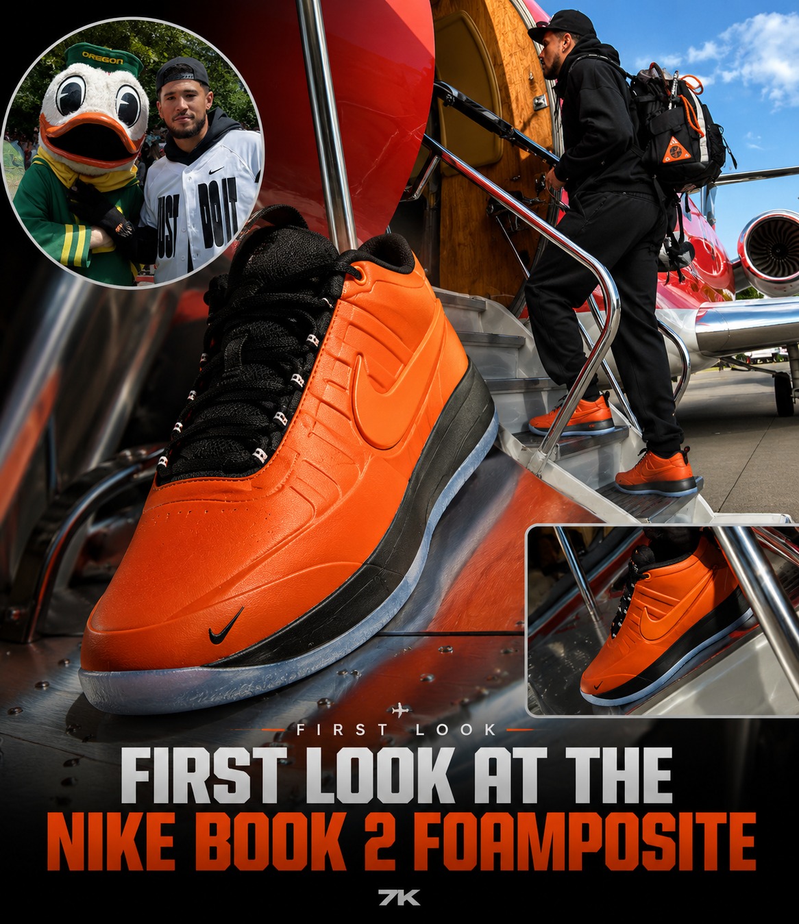 An official look at @dbook's “Black Label” Nike Book 1, limited to