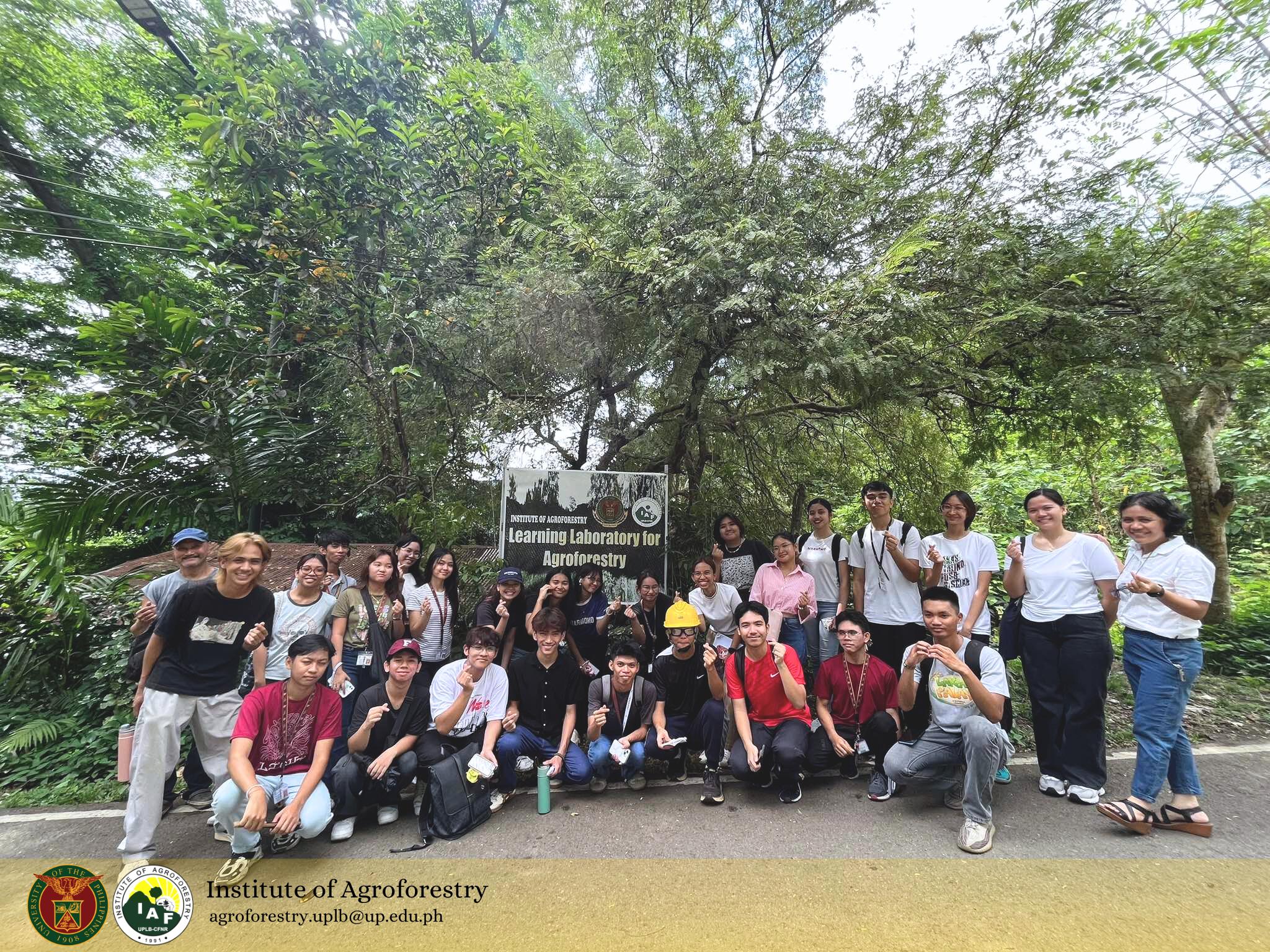 𝐈𝐀𝐅 𝐖𝐞𝐥𝐜𝐨𝐦𝐞𝐬 𝐒𝐅𝐅𝐆 𝟏𝟎𝟏... - UPLB Institute of Agroforestry | Facebook