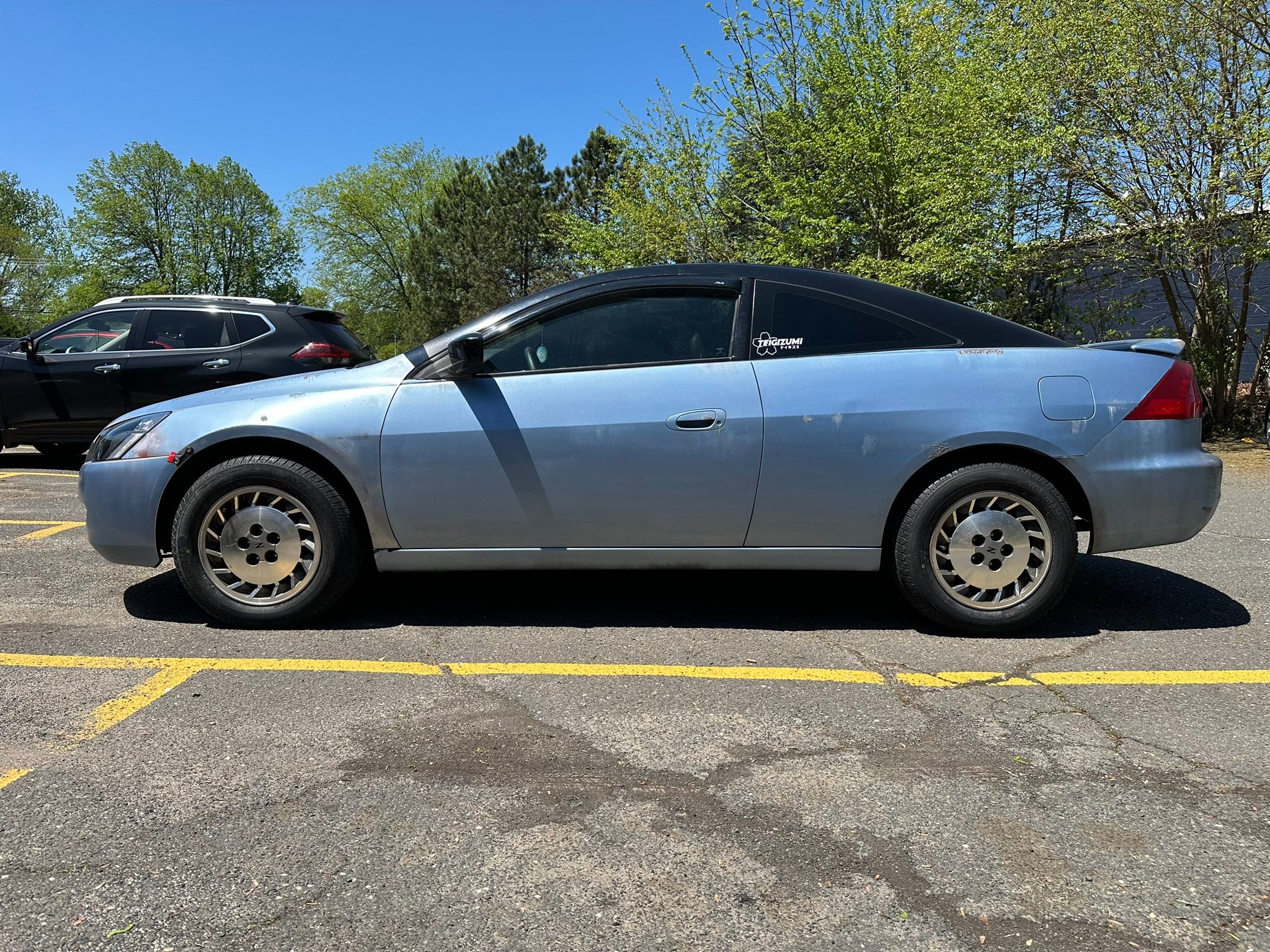 2004 Accord with 1986 Nissan 300zx turbo wheels