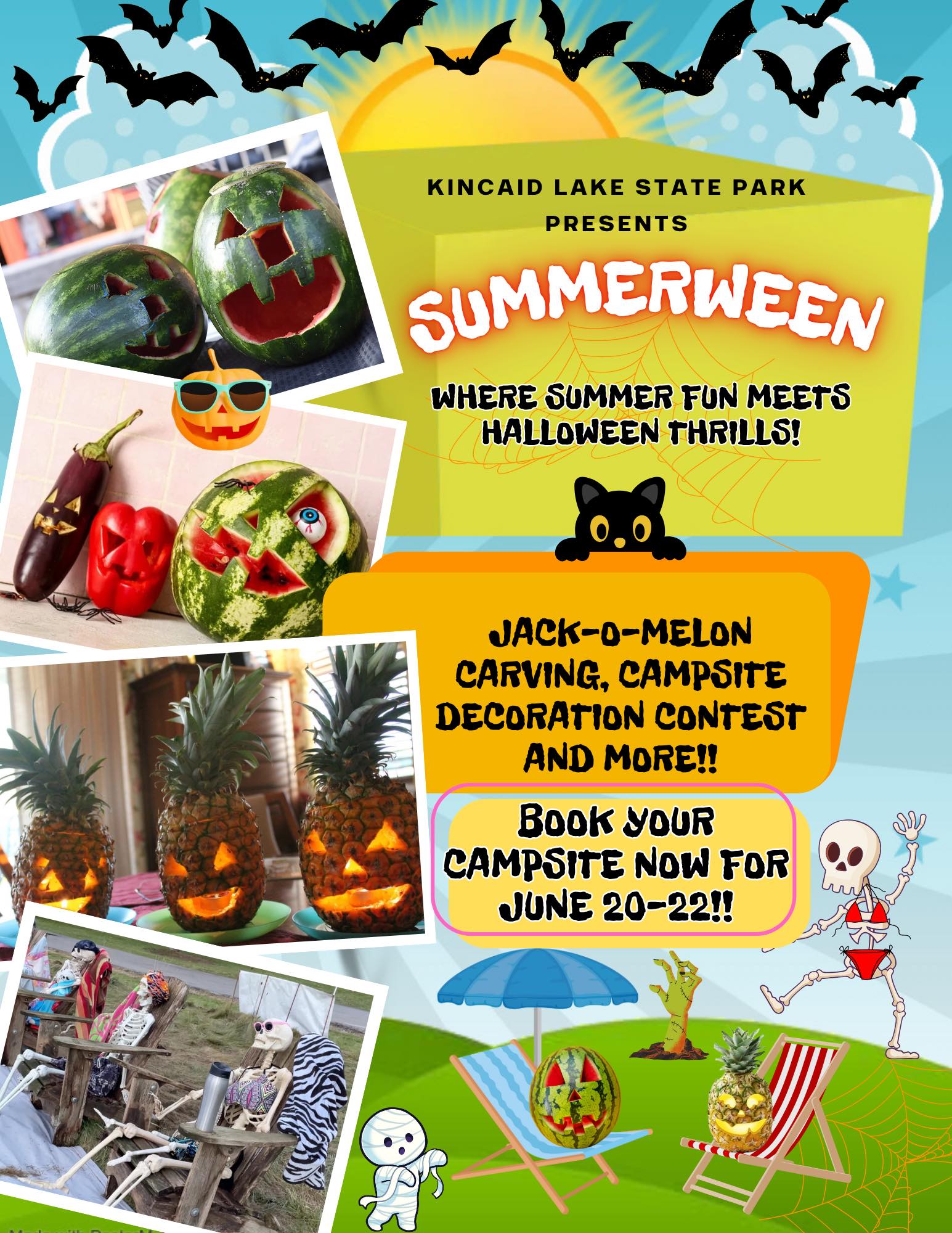 Kincaid - 🎃☀️ Introducing…Summerween at Kincaid Lake State Park! ☀️🎃 ...