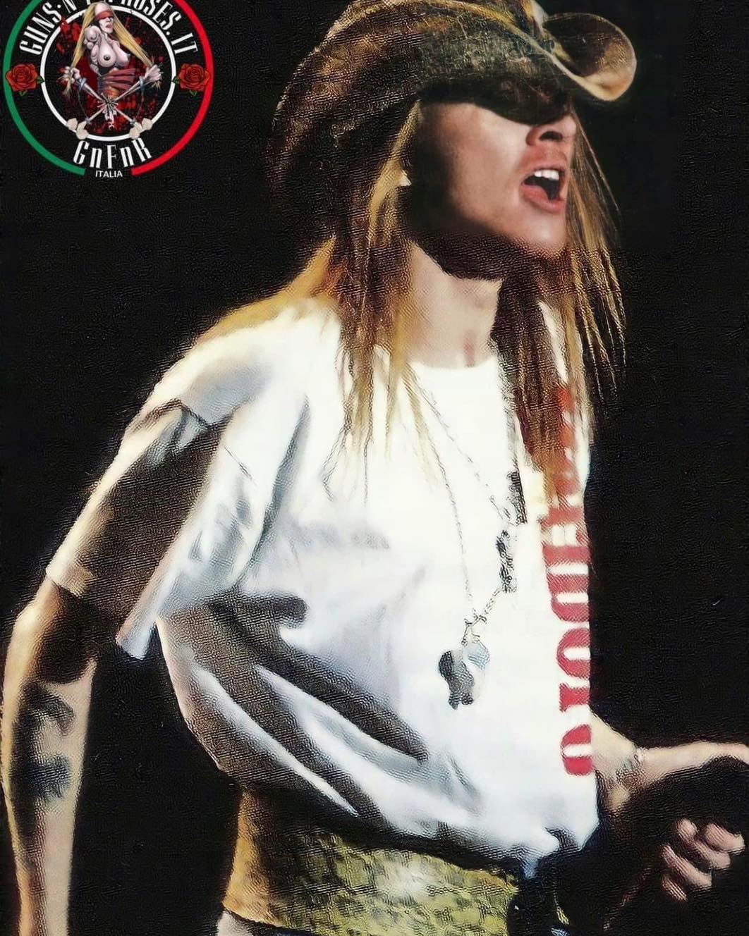 April 7th, 1990 - Guns N' Roses appears at the fourth Farm Aid in