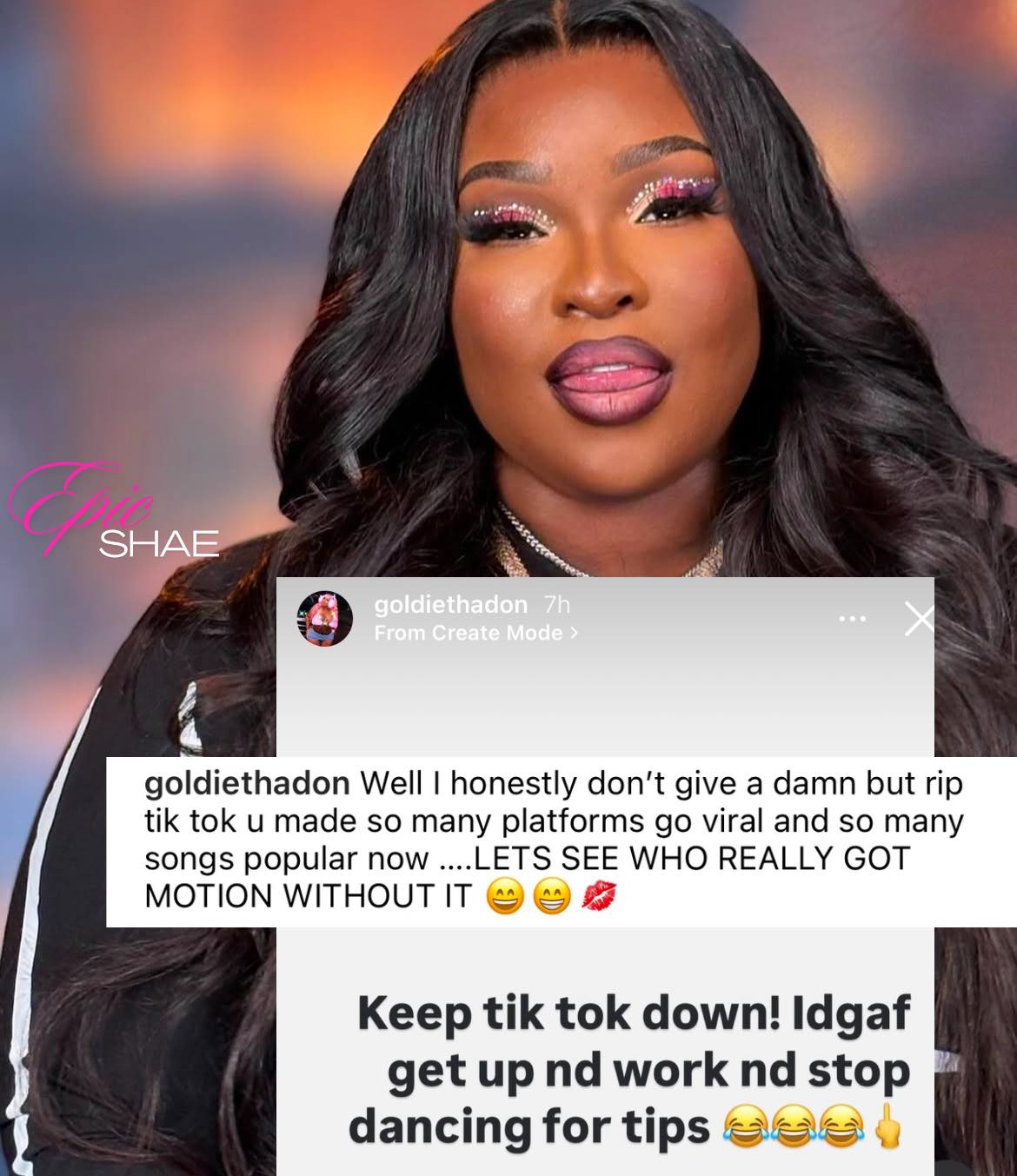 EpicShae - Chile, Baddies cast member Rollie is out here celebrating ...
