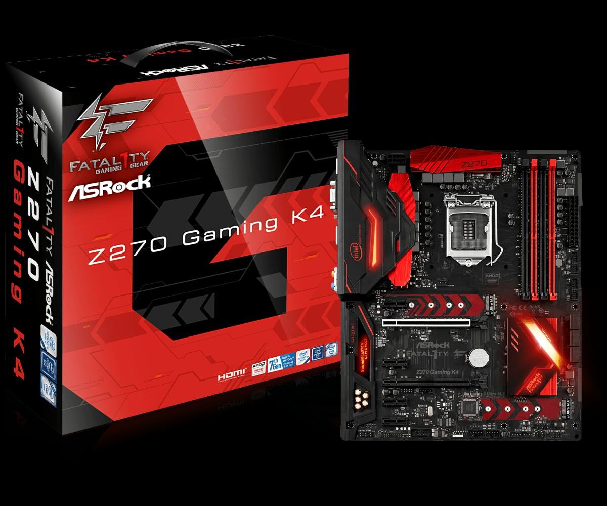 ASRock Z270 Pro4 i7-7700 DDR4 8GB x 4