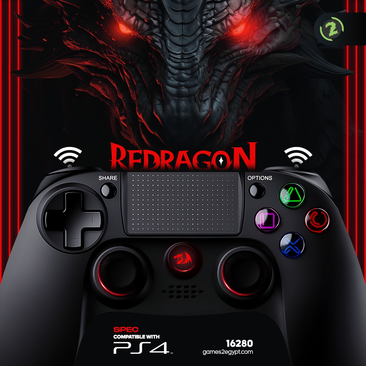 Games - لو بتدور على تجربة لعب مختلفة ومميزة، جرب دراع Redragon ...