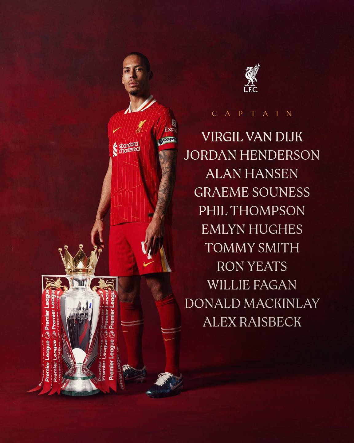 Liverpool - ©️กัปตันคนใหม่สู่ทำเนียบแชมป์ลีกสูงสุด 🏆 ...