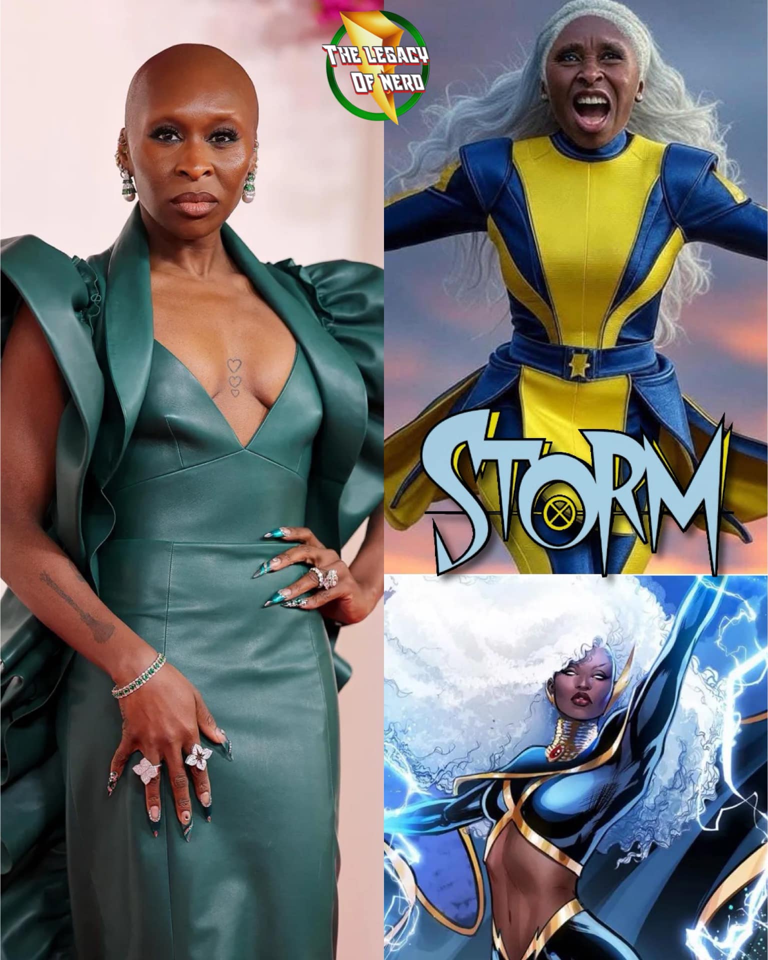Cynthia Erivo as Storm in X-Men movie