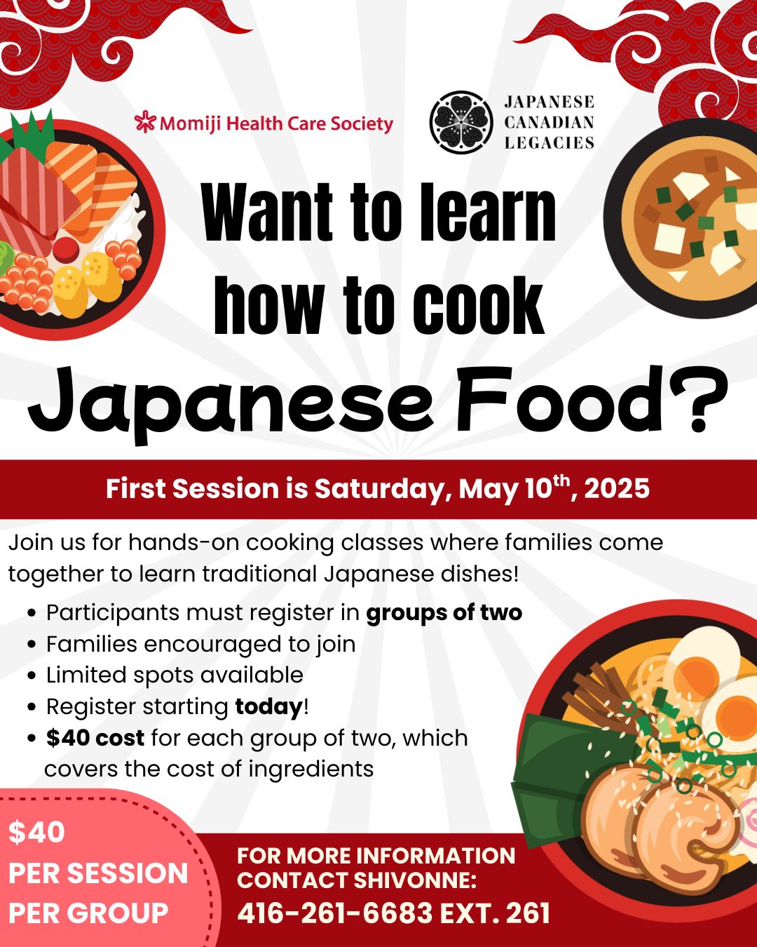 Momiji - Want to learn how to cook Japanese food? Join Culinary ...