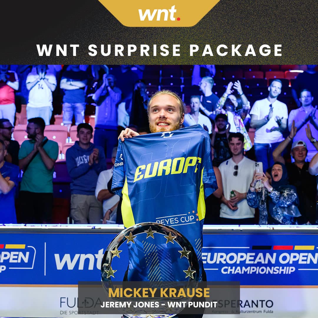 Matchroom Pool - 🏆 WNT Surprise Package Mickey Krause...