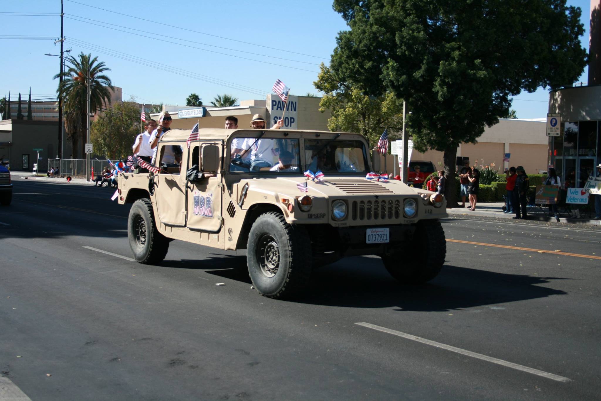 City - Celebrate our service men and women of all branches and 