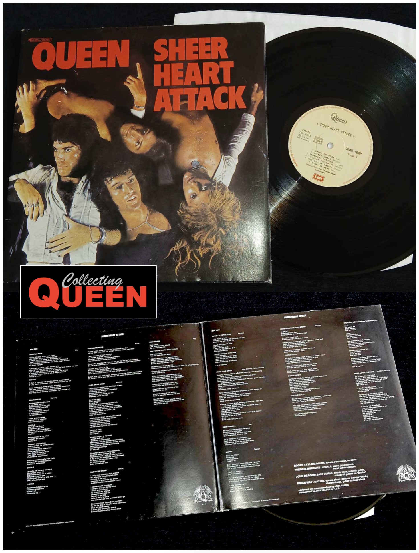 レコード QUEEN☆Sheer Heart Attack UK EMI オリジナル