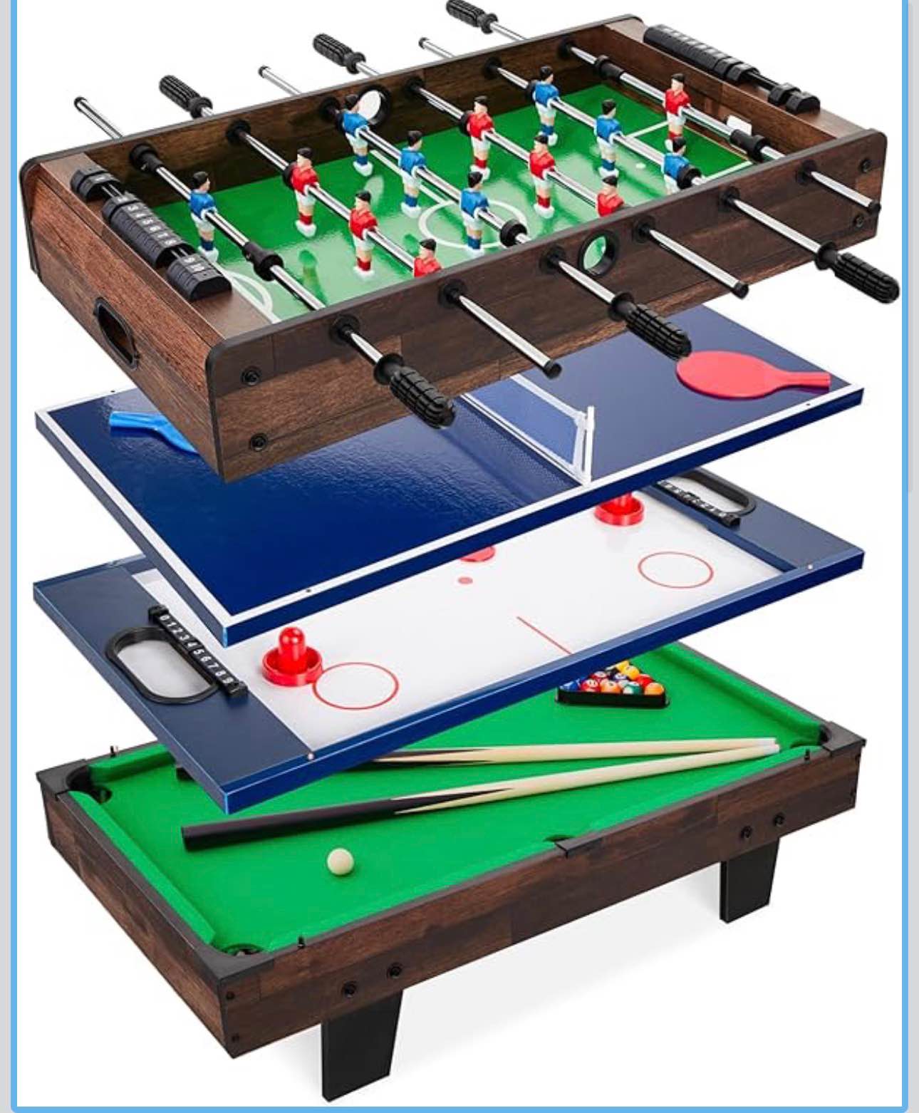 4 in 1 Game Table Fully Assembled barely used - Multi-Game Tables - Los ...