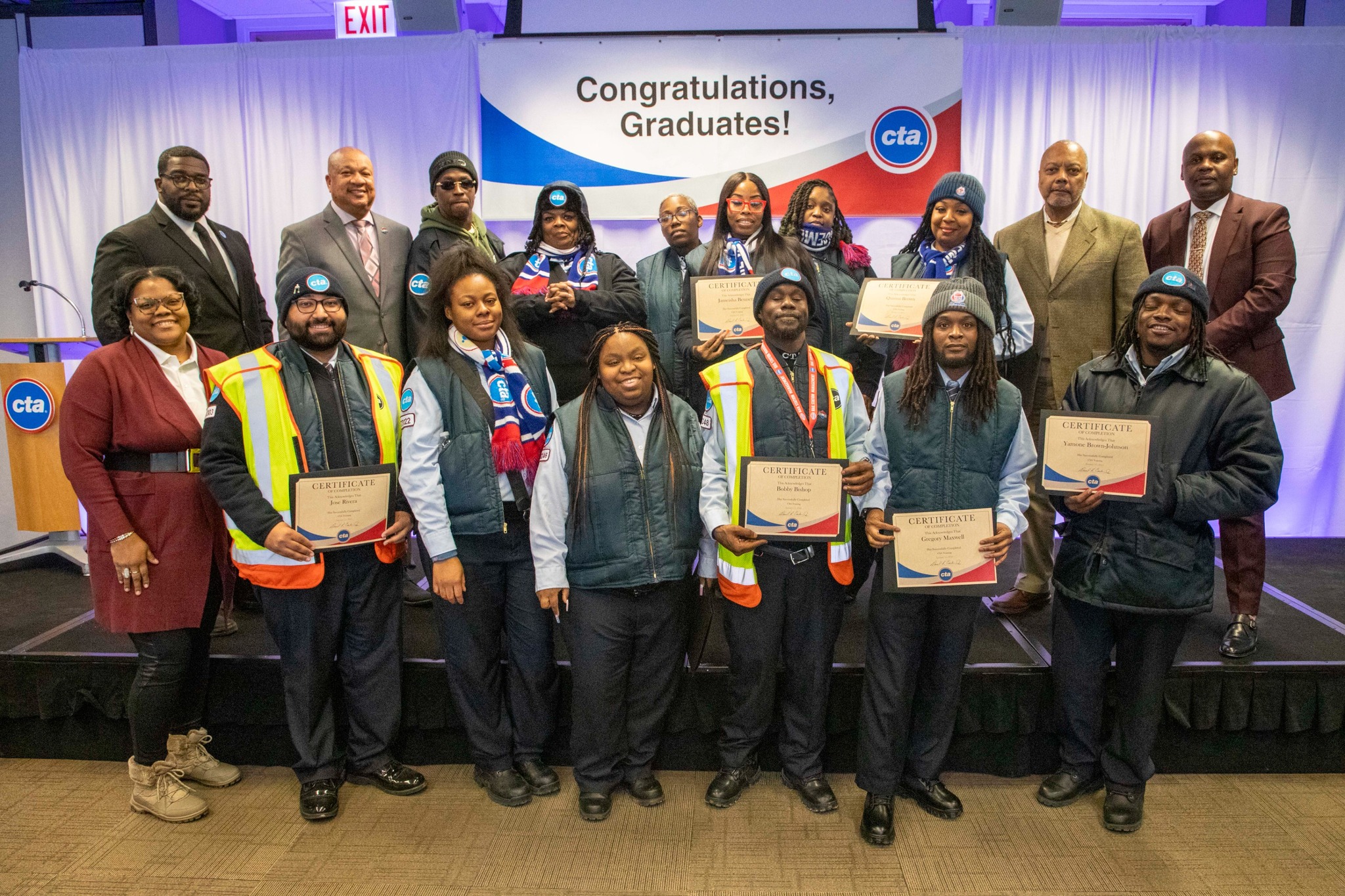 Let's give a hand to our first... - Chicago Transit Authority | Facebook