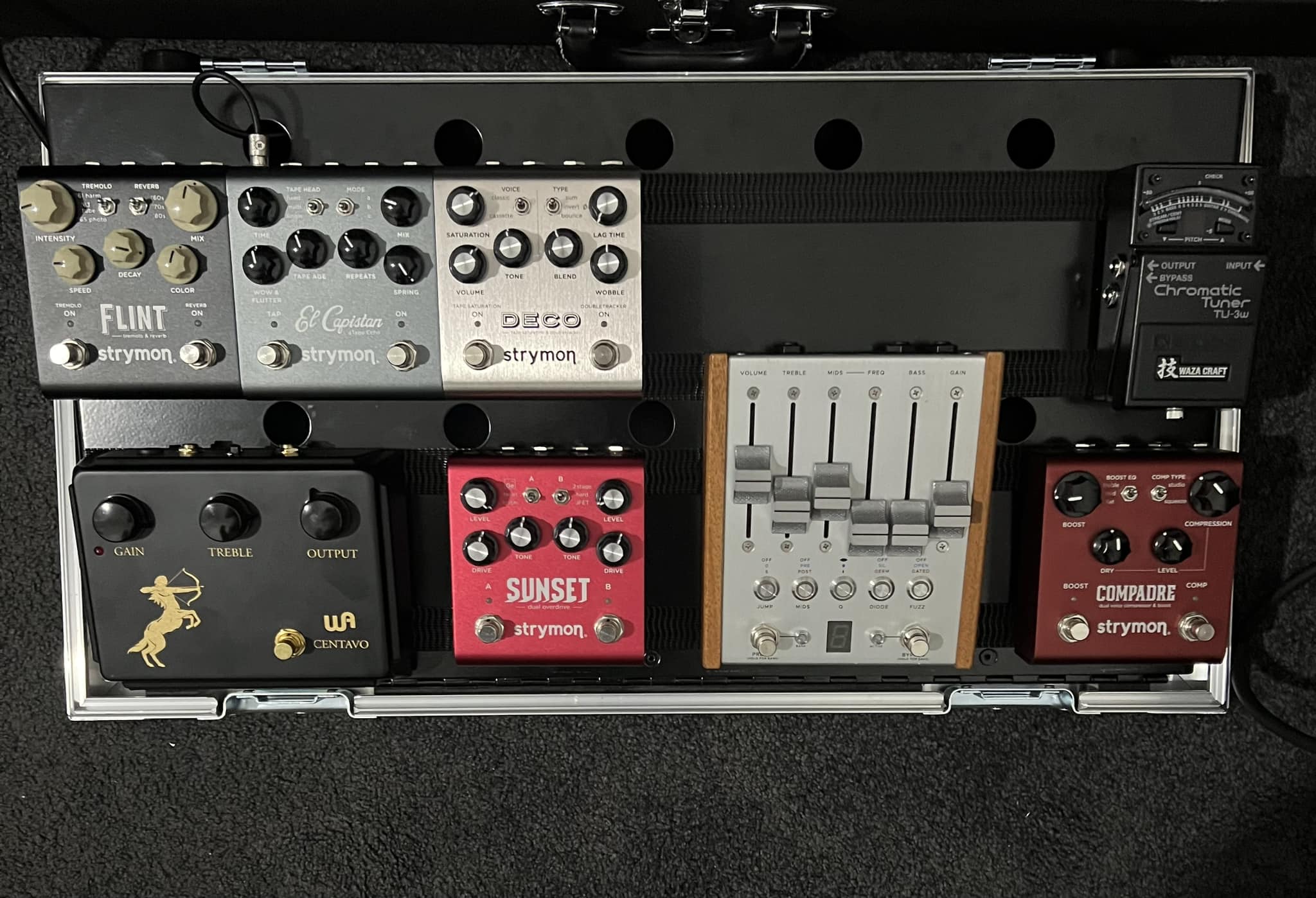 Which pedalboard for Flint and El Capistan?