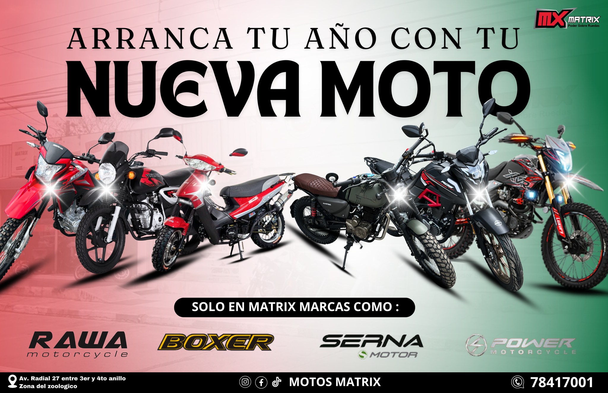 Matrix - 🌟🏍️ ¡ARRANCÁ EL AÑO CON TU NUEVA MOTO MATRIX! 🏁 ...