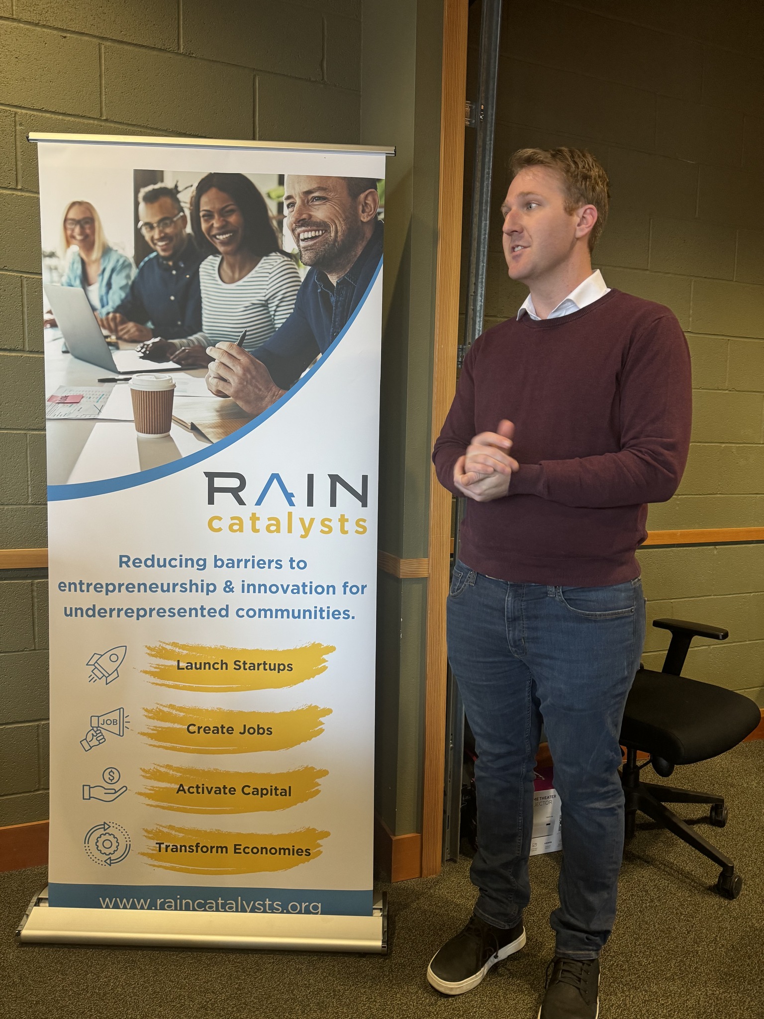 RAIN Catalysts - I had the pleasure of being the guest...