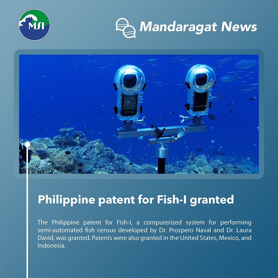 The Philippine patent for... - UP Marine Science Institute