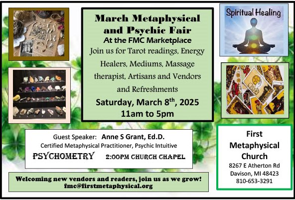 March Metaphysical and Psychic Fair