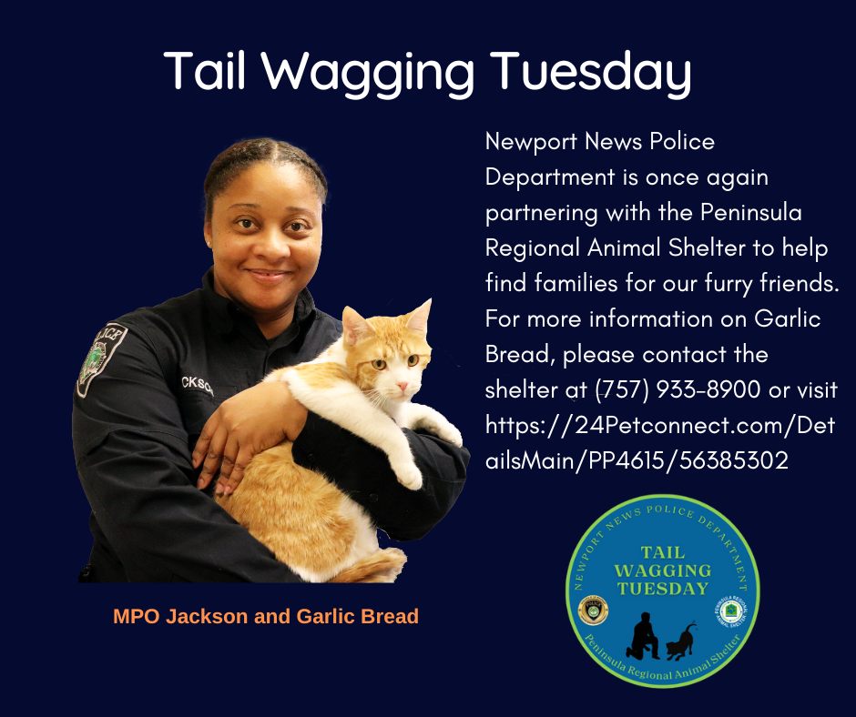 We’re back for another... - Newport News Police Department