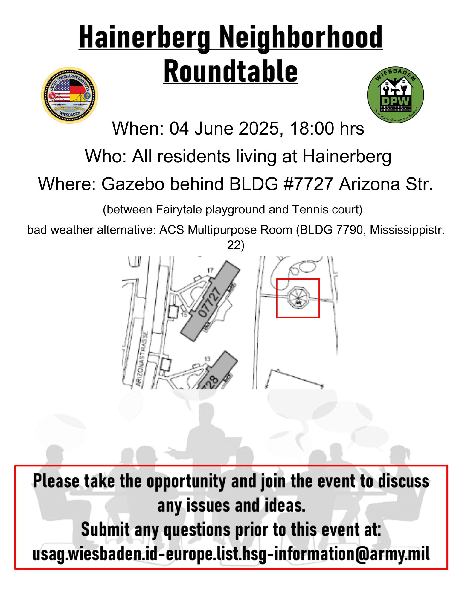 📢 #Reminder 🏘️ NEIGHBORHOOD... - Garrison Wiesbaden | Facebook