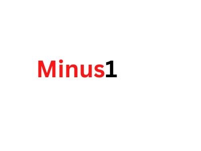 Minus One