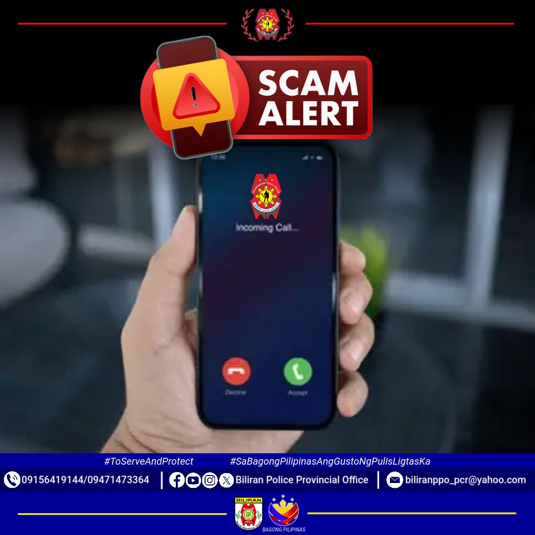 Biliran - SCAM ALERT! Beware of Fraudulent Calls Claiming to be from ...