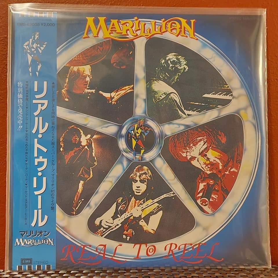 A live favourite, REAL TO REEL (1984) by Marillion. Classic Fish era…