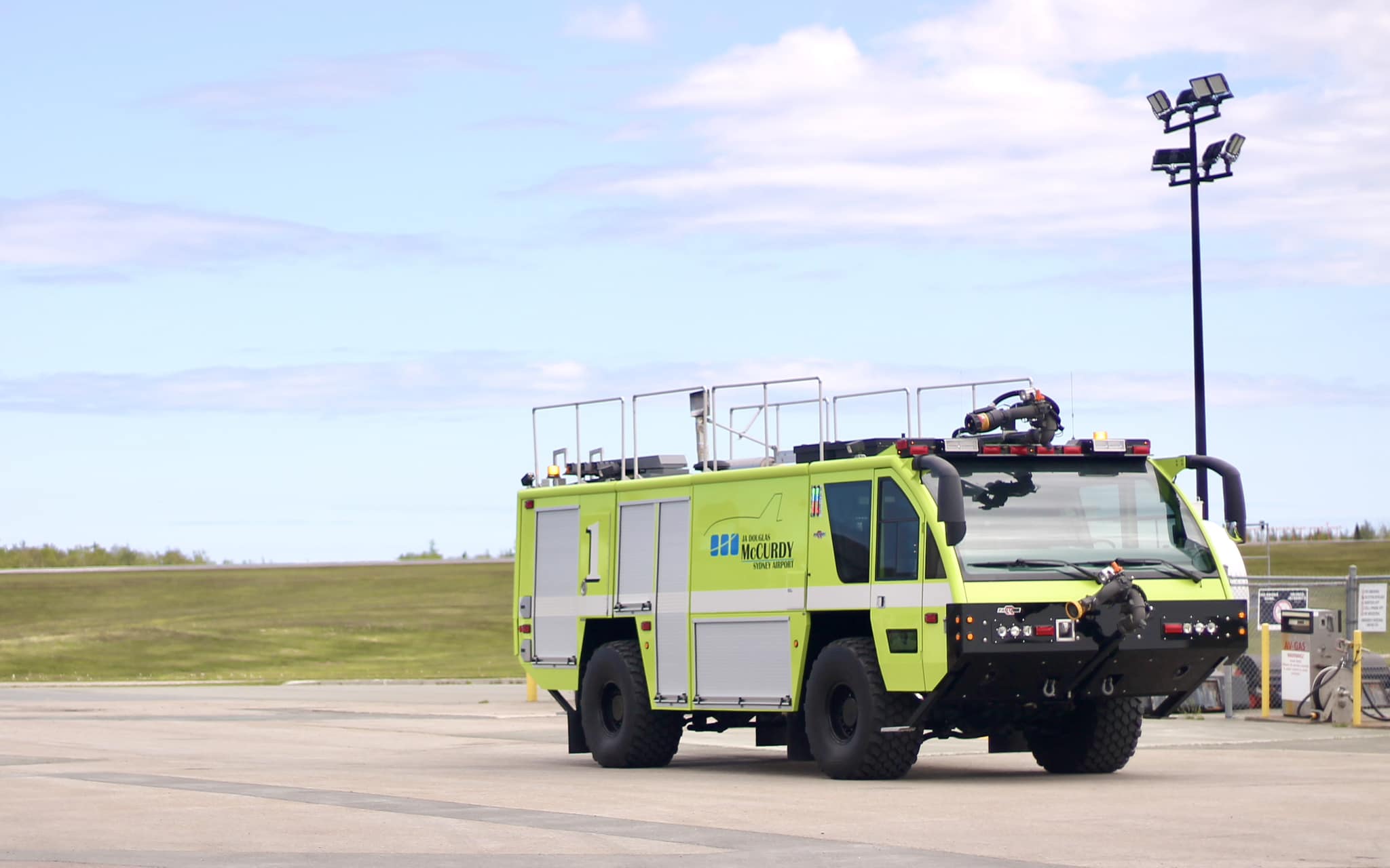 McCurdy - Have you ever wondered why our airport fire trucks are green ...