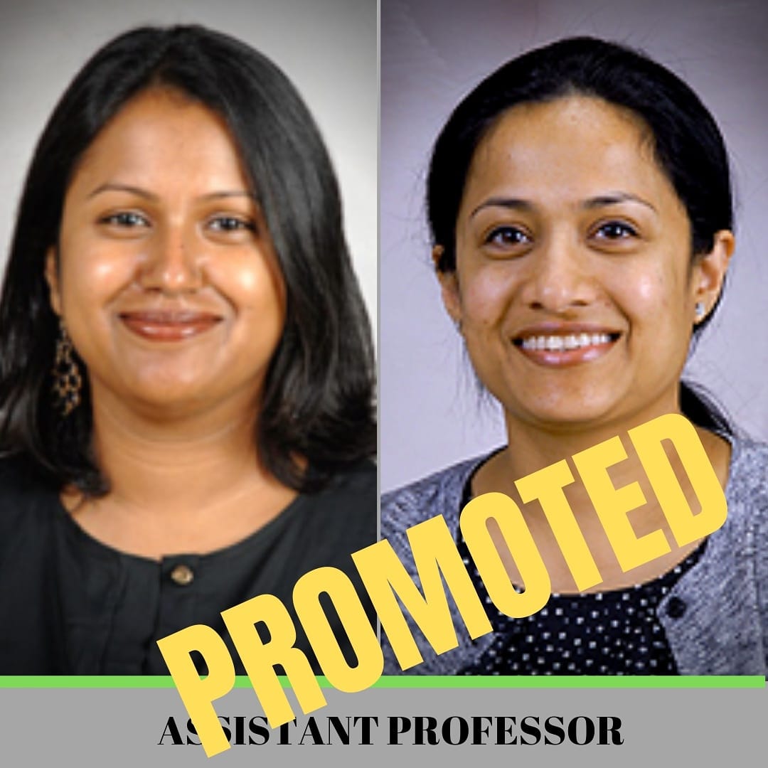 We are proud of our two newest Associate Professors of Medicine, Dr ...