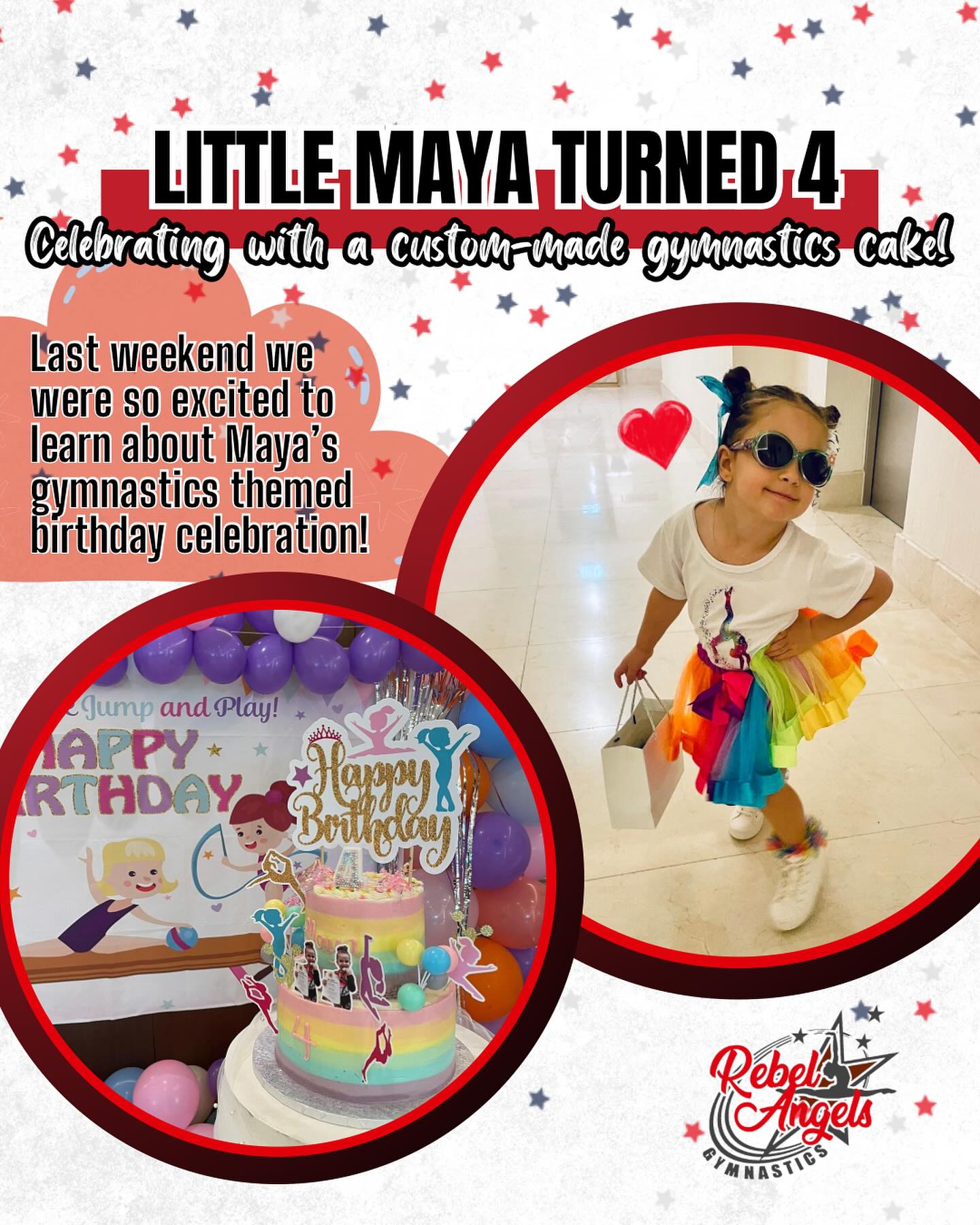 Happy Birthday, cutest... Rebel Angels Gymnastics Academy Facebook