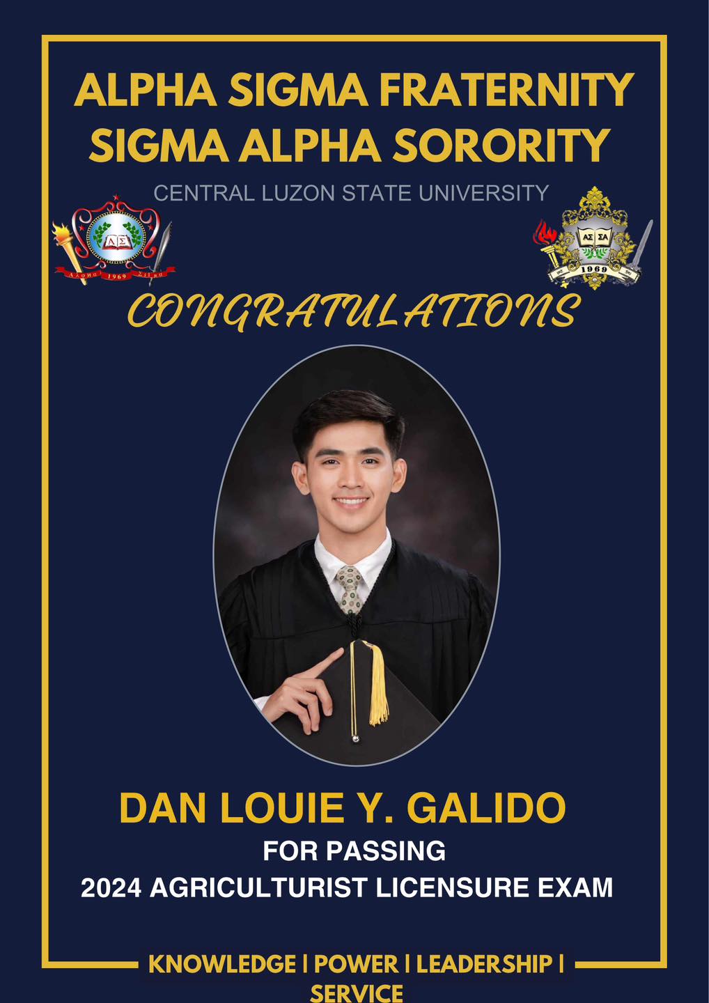 CLSU - Congratulations, Brod Dan Louie Galido, from your brothers and ...