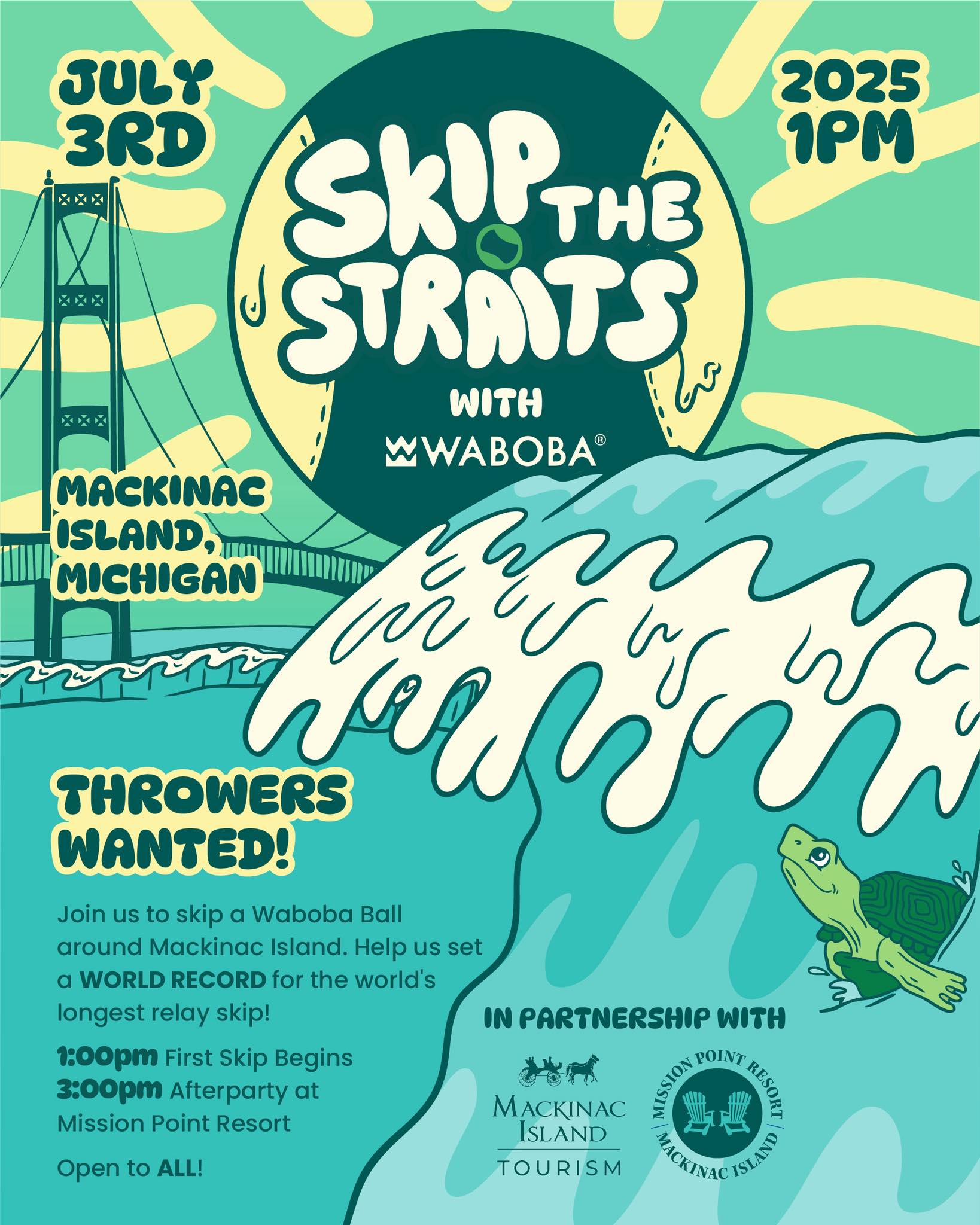 🌊 NEW, RECORD-SETTING... - Mackinac Island Tourism Bureau | Facebook