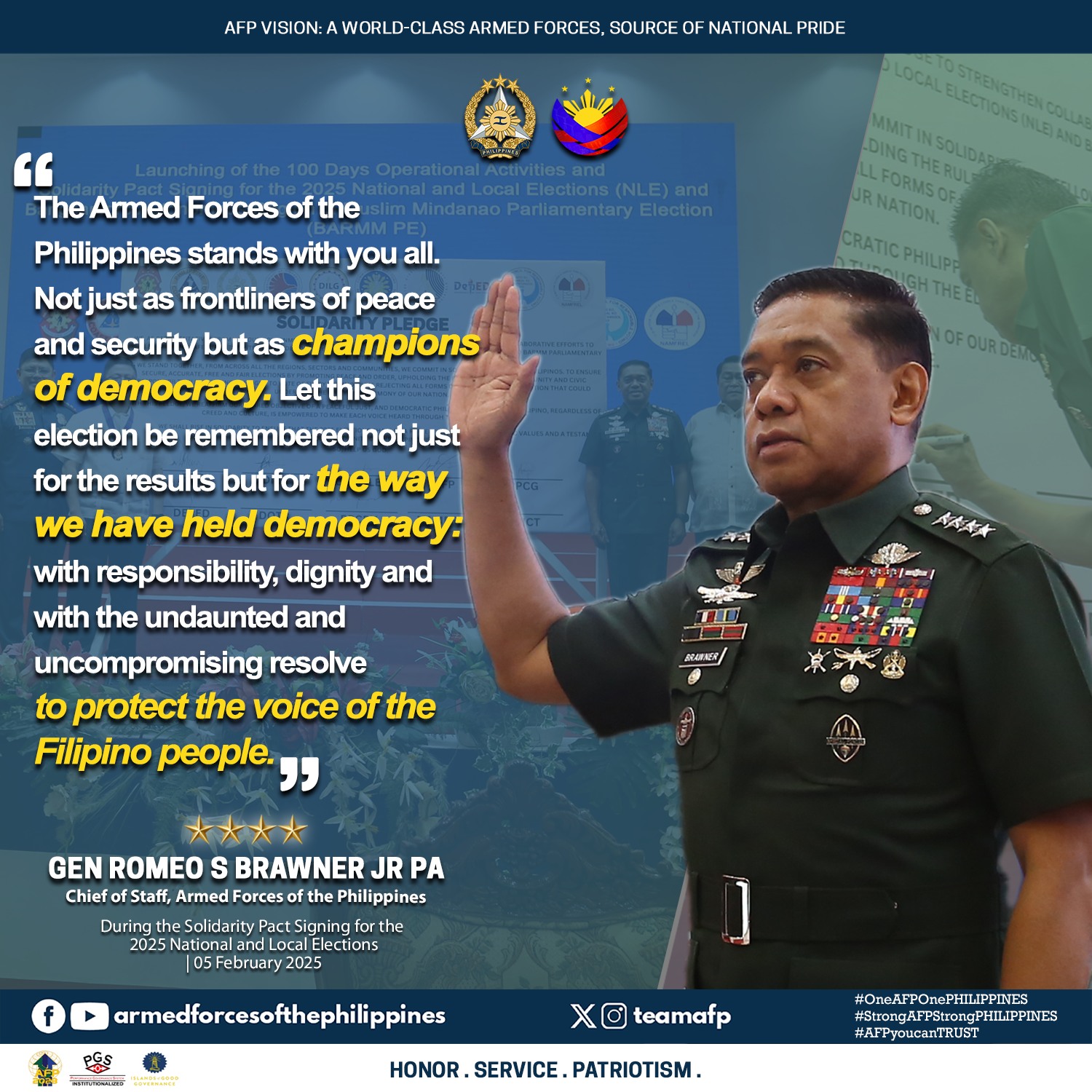 CSAFP'S CORNER | AFP... - Armed Forces of the Philippines | Facebook