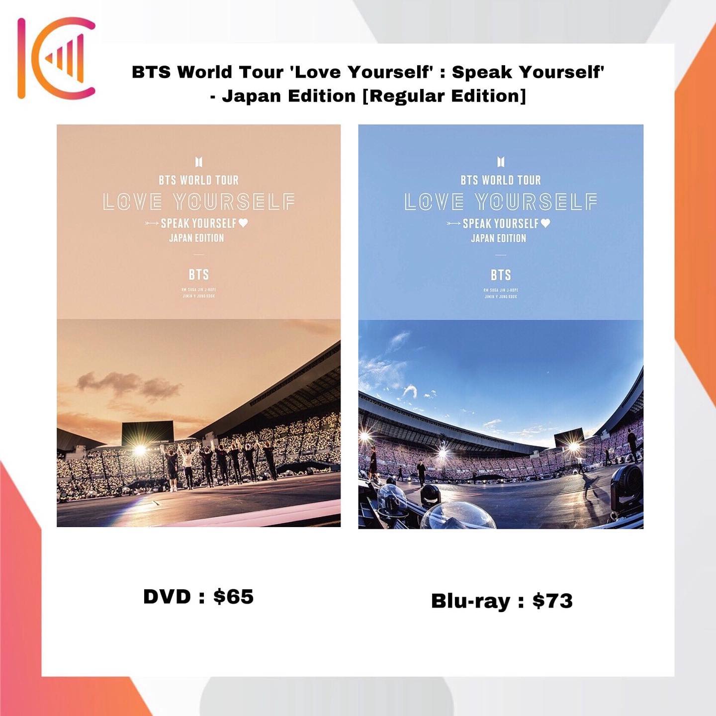 Kshop - BTS World Tour 