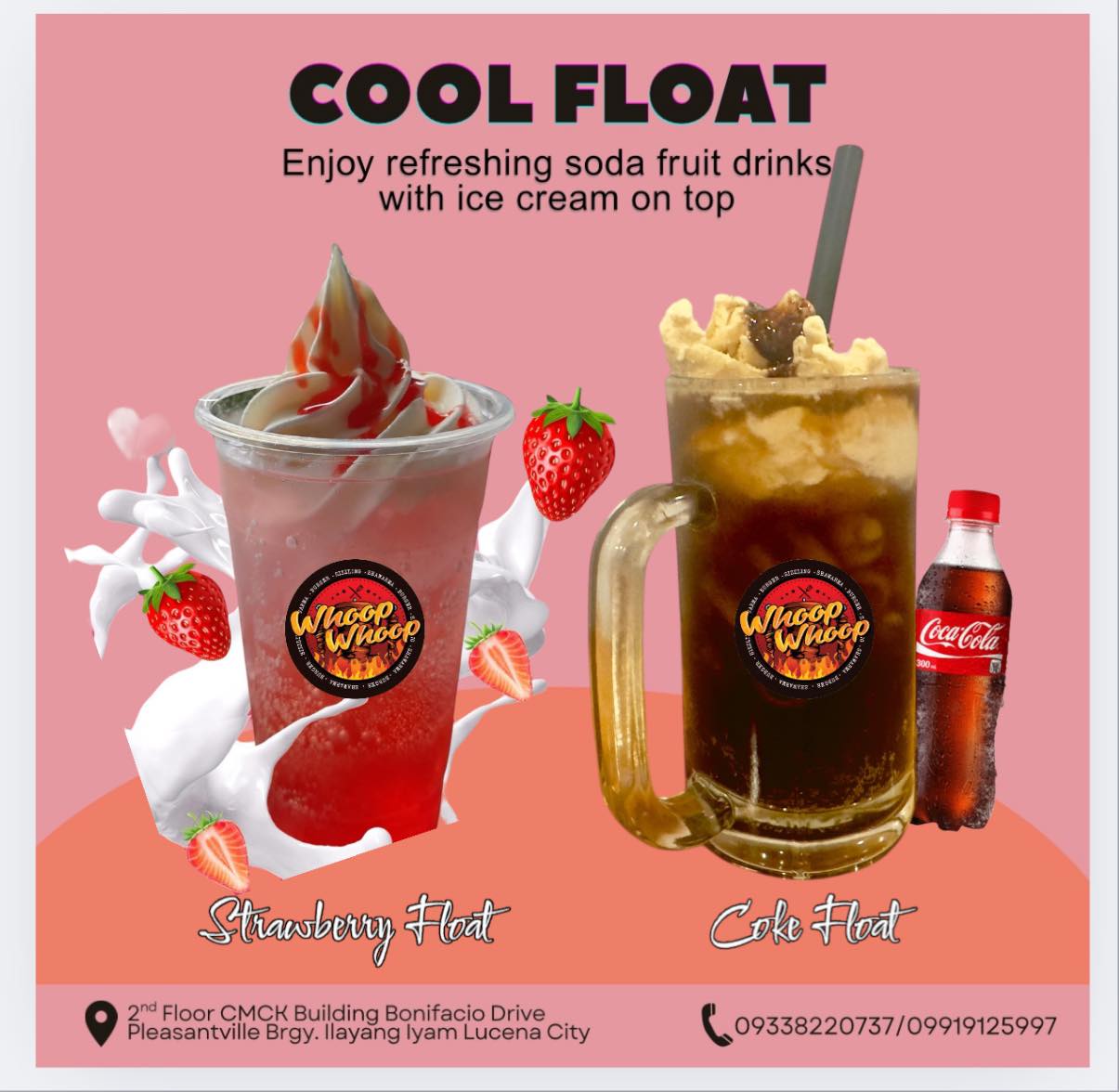 Whoop - Craving something fizzy and creamy? Try our all-new Coke Float ...