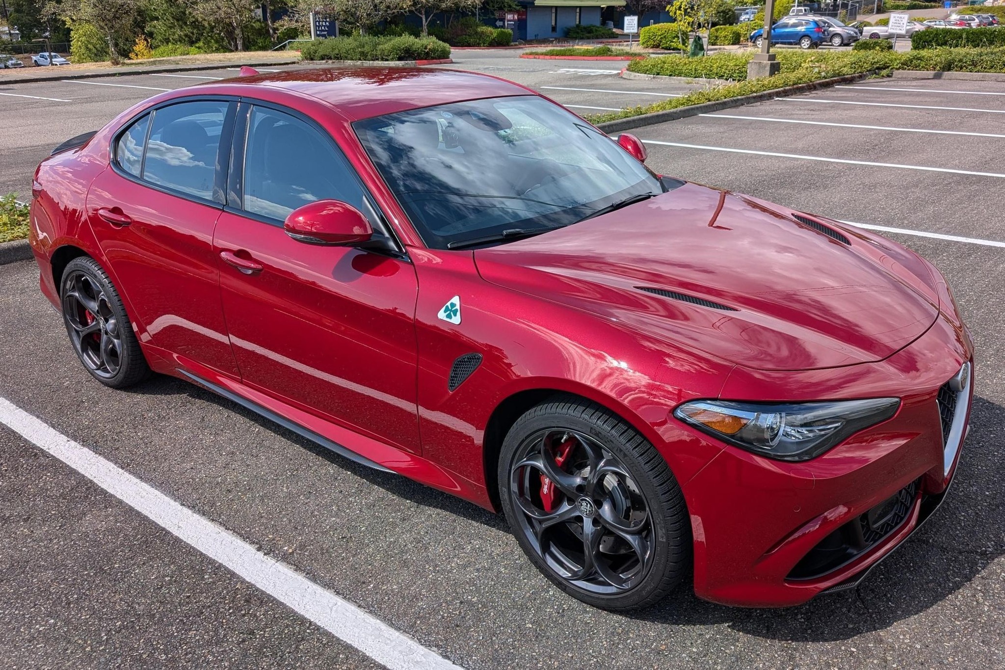 Cars & Bids - Alfa Romeo Giulia Quadrifoglio facts: It... | Facebook