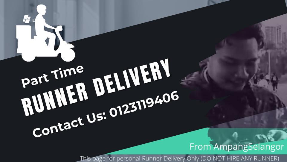 Partime Runner Delivery KL, Selangor