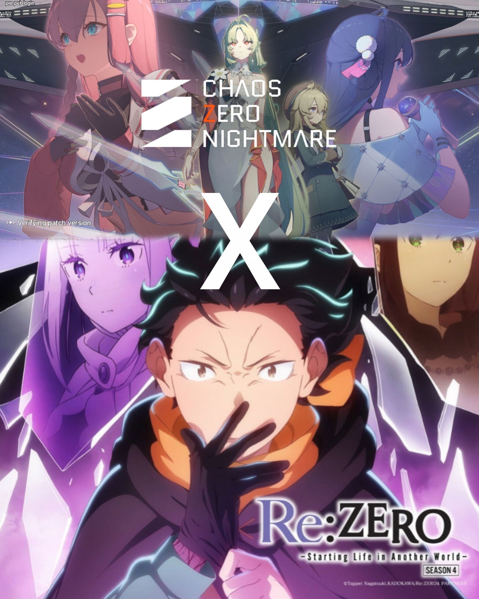 Chaos Zero Nightmare collaboration with Re:Zero characters