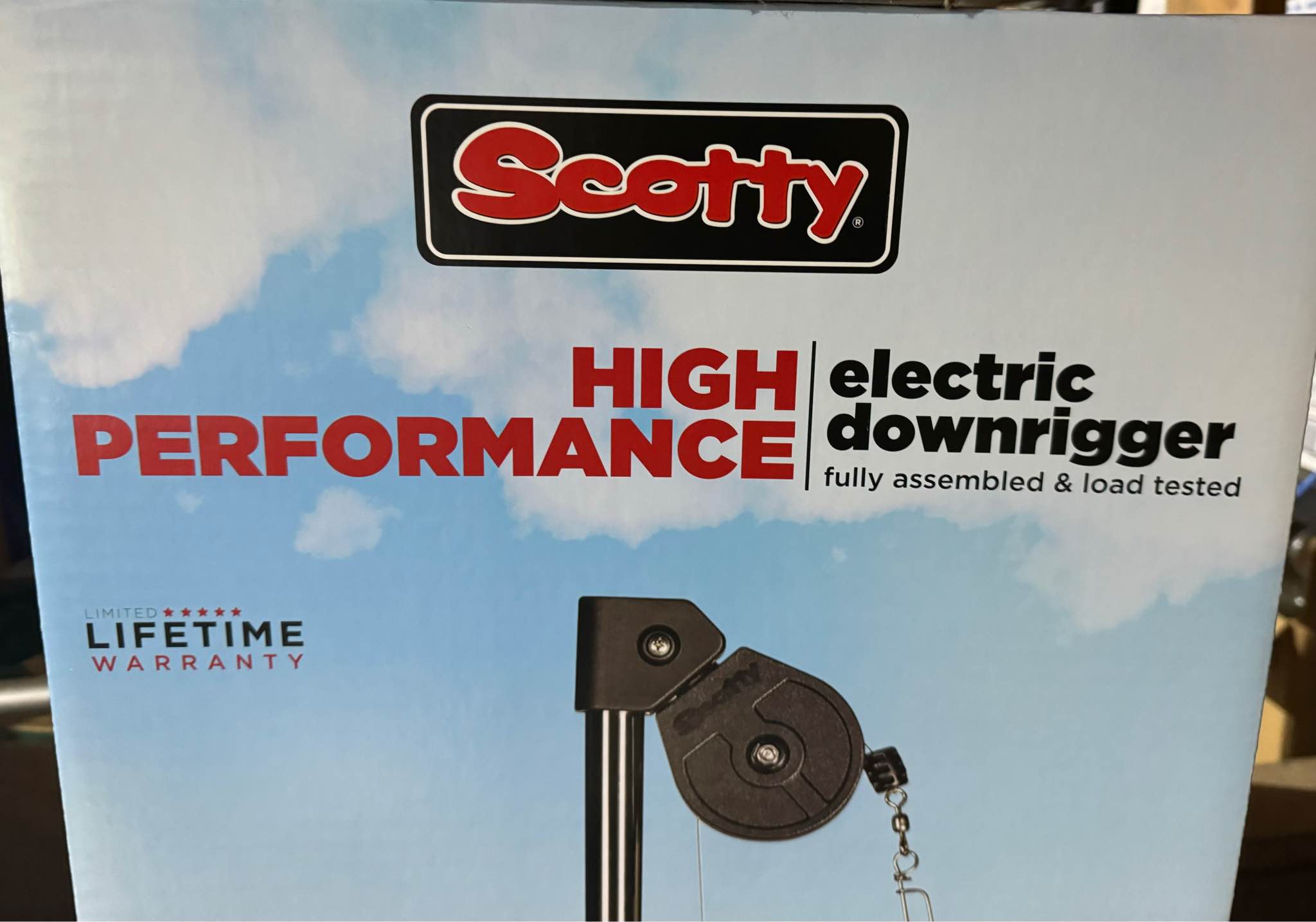Pending “New” Scotty 2106 HP down riggers in the sealed boxes ...