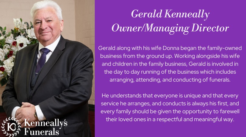 Meet The Team Tuesday! This man... - Kenneally's Funerals