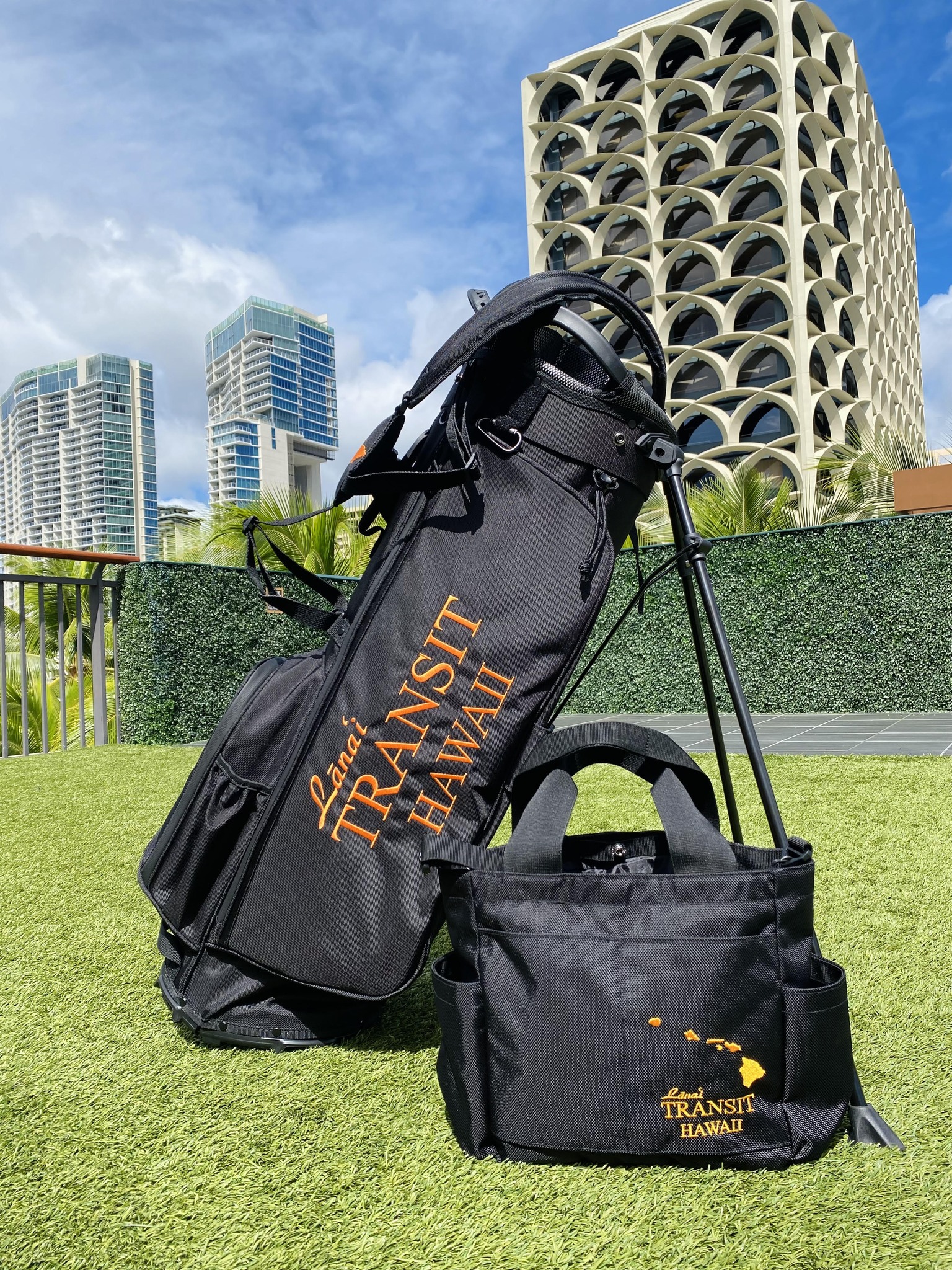 Aloha! ? Introducing Lanai Transit Hawaii Golf Bag & Golf cart 