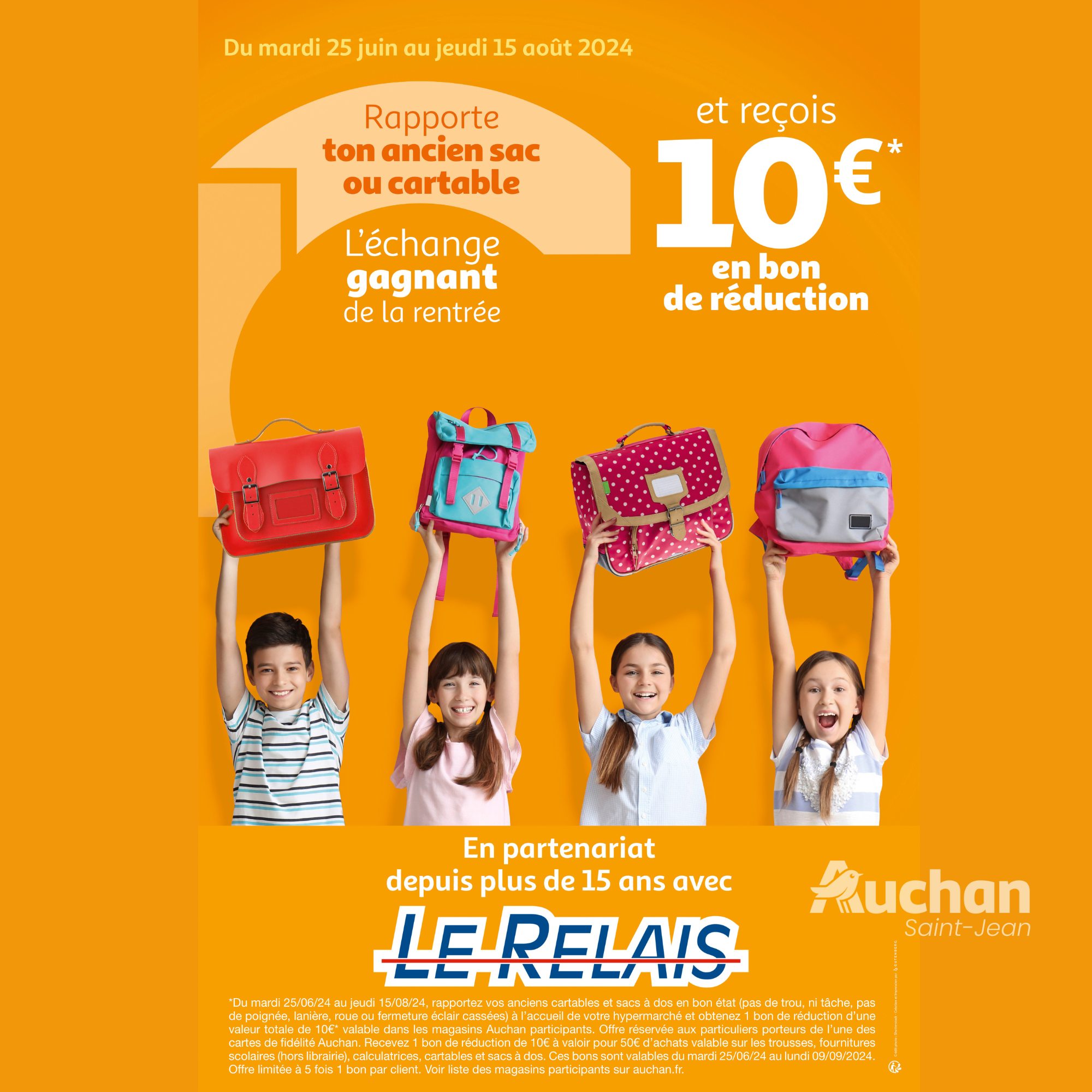 Auchan 💼REPRISE CARTABLE 💼] Vous avez jusqu'au 15 août pour