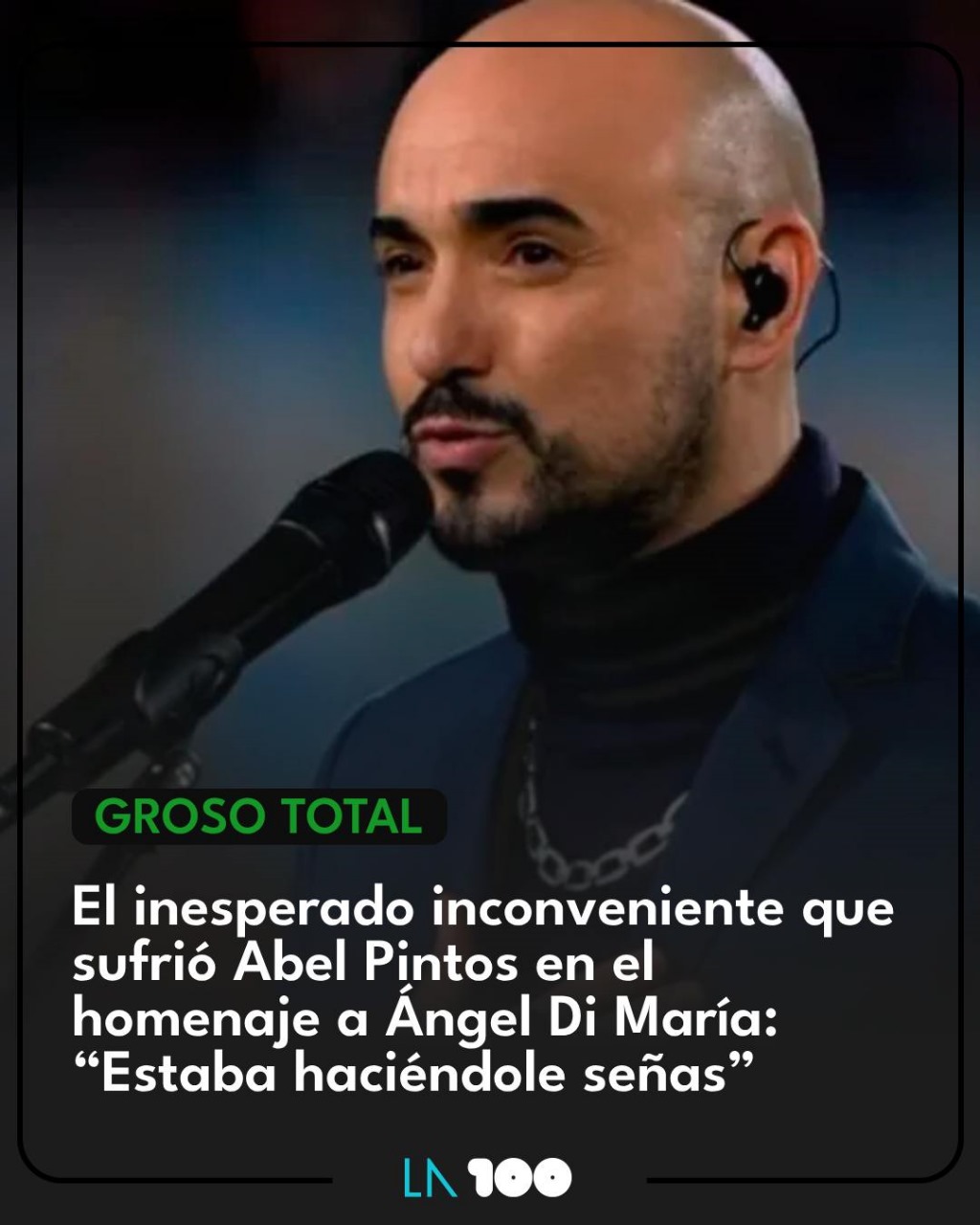 La 100 FM - EL INESPERADO INCONVENIENTE QUE SUFRIÓ ABEL...