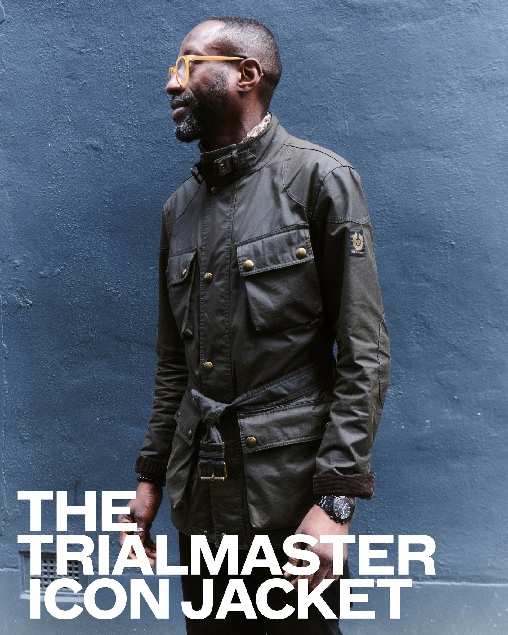 Belstaff - Be bold in the red #Wadebridge jacket, inspired by our 