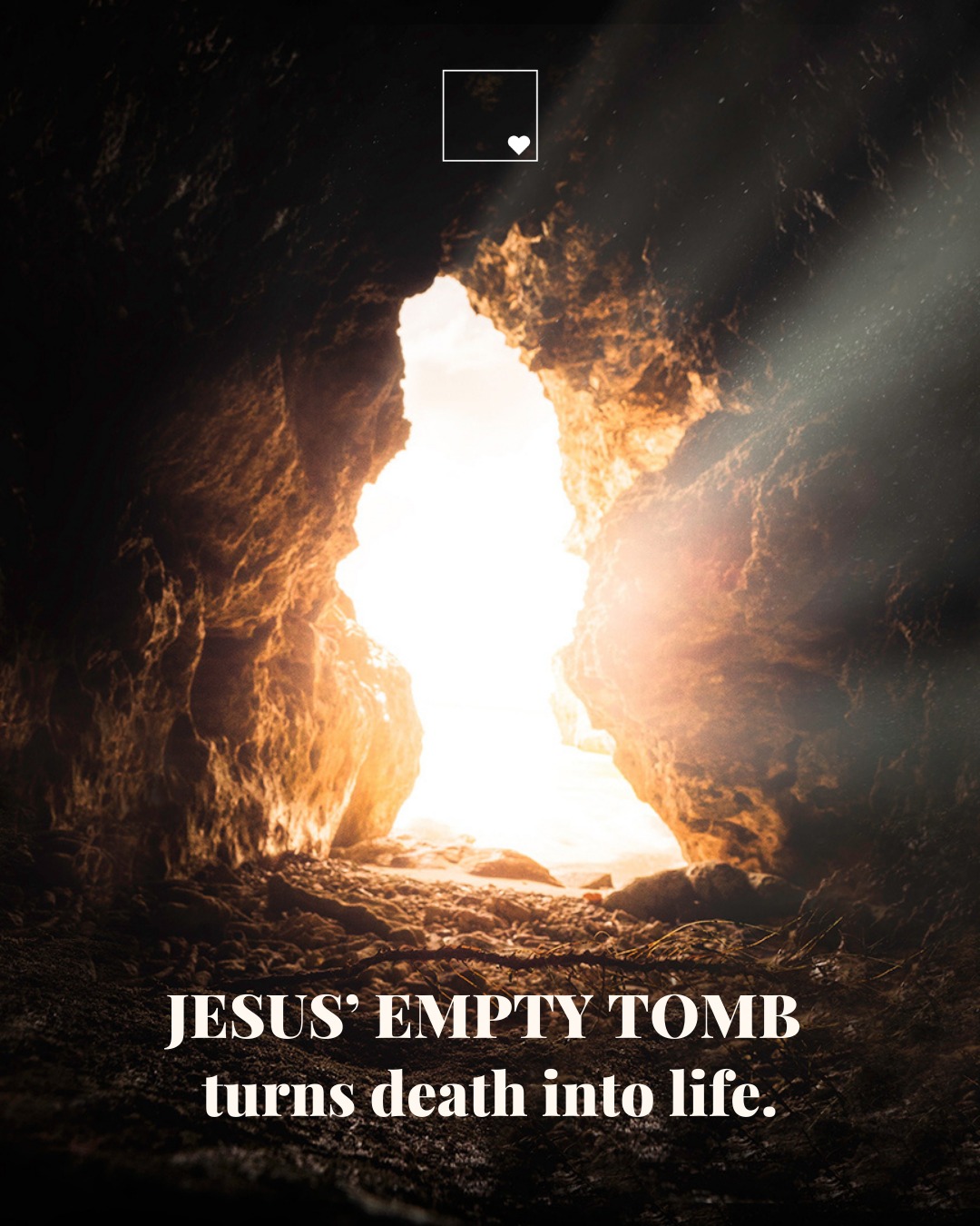 The resurrection of Jesus changes the face of death for all His