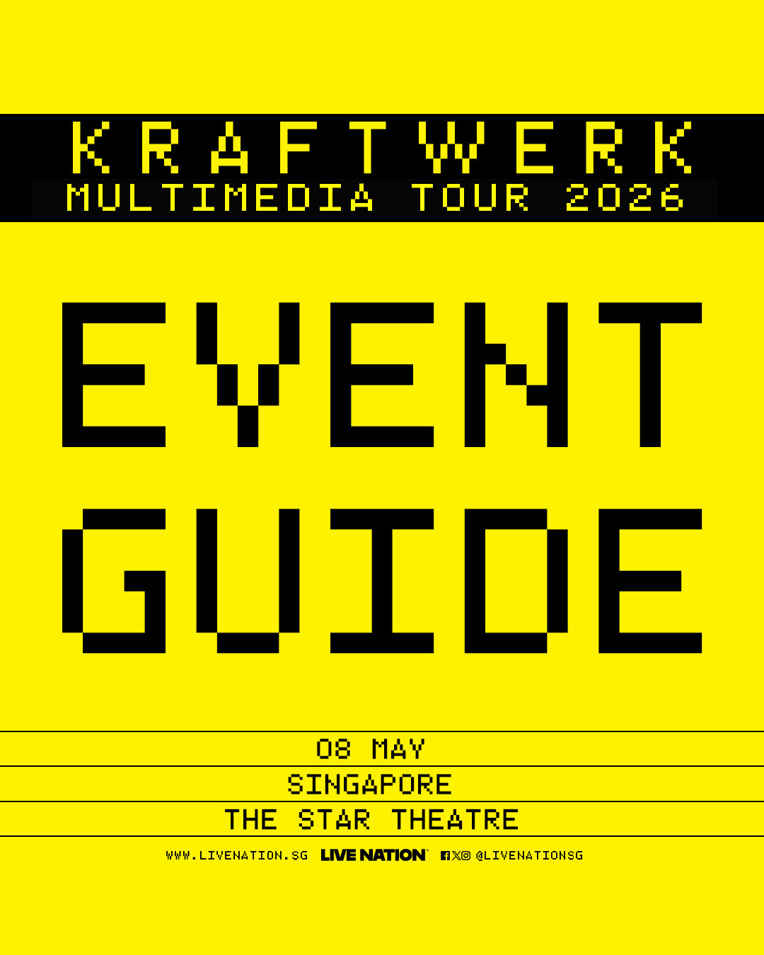 Read the event guide to get ready for a night of neon lights and