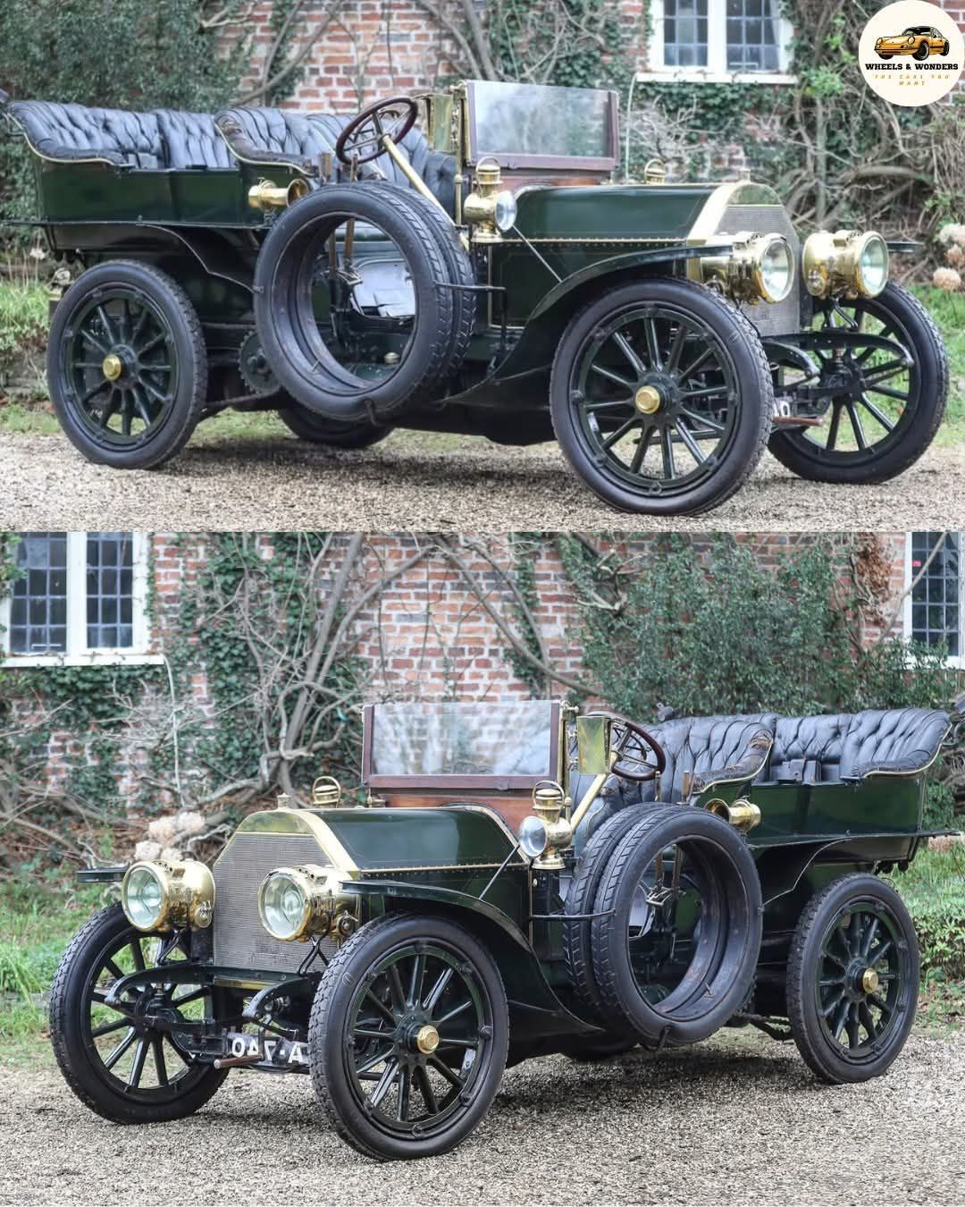 1903 Mercedes 60 hp historic supercar overview