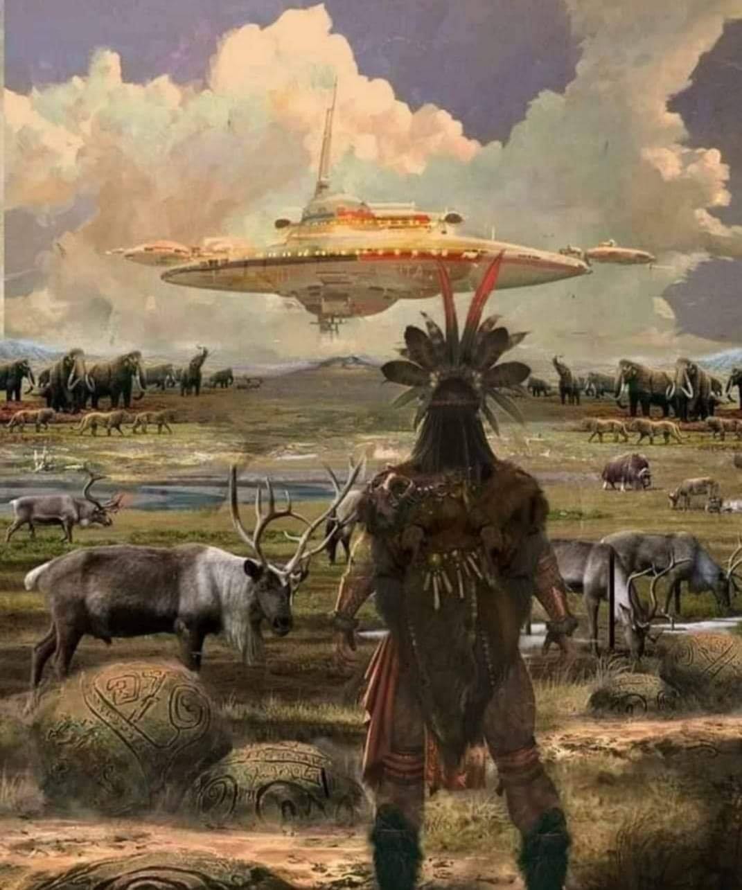 Reptiloides Ancestrales - Dioses bajaron del cielo en carrozas de fuego ...