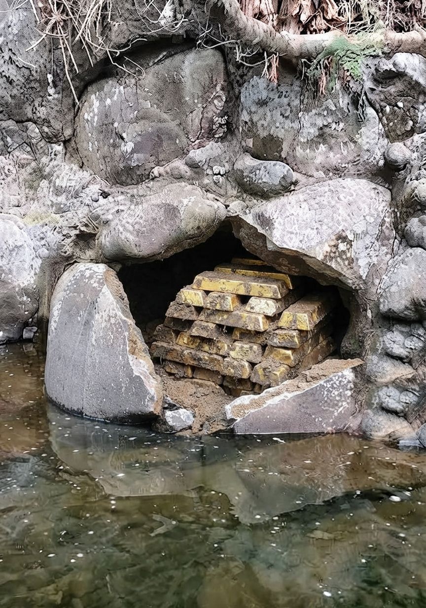 Old Creek Deposit, Giveaway's..🇯🇵 #yamashita #treasurehunt
