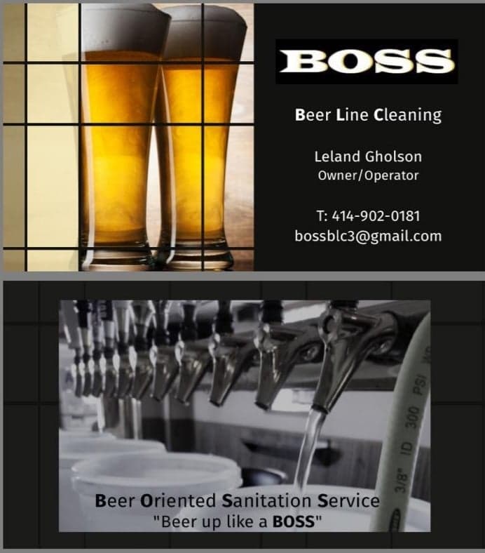 BOSS Beer Line Cleaning