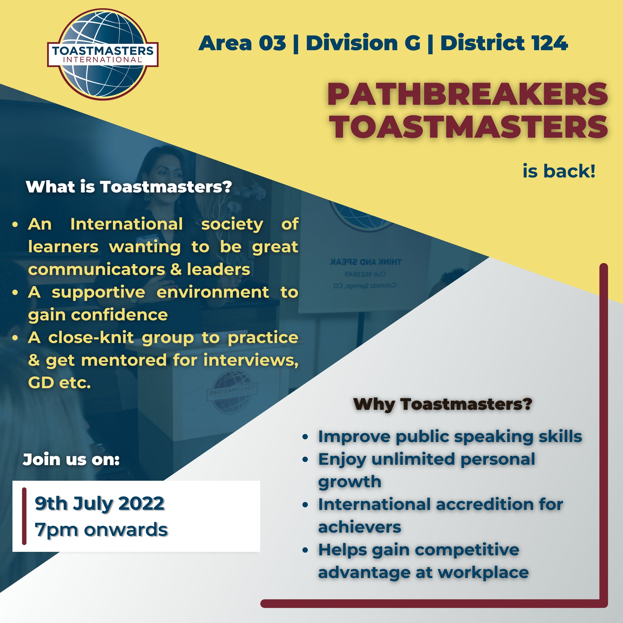 PathBreakers Toastmasters Club | Jamshedpur